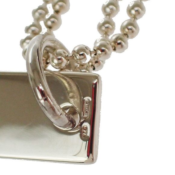 Gucci Logo Ball Chain Pendant Necklace #78427G16B - Picture 6 of 9